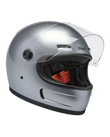 Casco Biltwell Gringo SV Gloss Silver - cafetwin