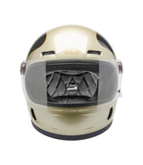 Biltwell Gringo SV Helmet Metallic Champagne/Charcoal Tracker - cafetwin