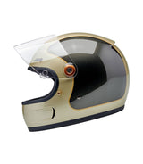 Biltwell Gringo SV Helmet Metallic Champagne/Charcoal Tracker - cafetwin