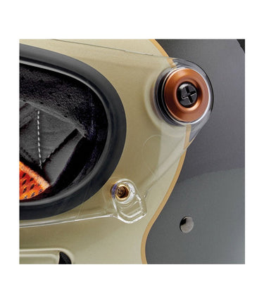 Biltwell Gringo SV Helmet Metallic Champagne/Charcoal Tracker - cafetwin