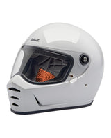 Biltwell Lane Splitter Helmet White - cafetwin