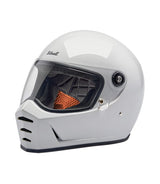 Biltwell Lane Splitter Helmet White - cafetwin