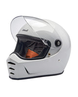 Biltwell Lane Splitter Helmet White - cafetwin