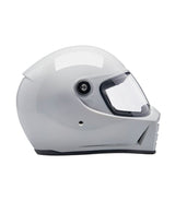 Biltwell Lane Splitter Helmet White - cafetwin