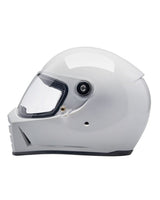 Biltwell Lane Splitter Helmet White - cafetwin