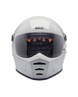 Biltwell Lane Splitter Helmet White - cafetwin