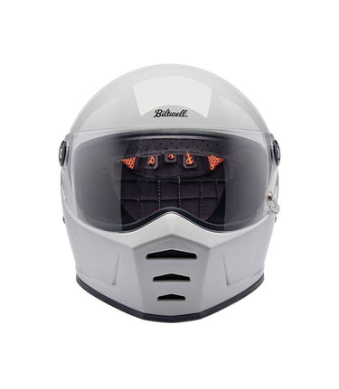 Casque Biltwell Lane Splitter Blanc - cafetwin