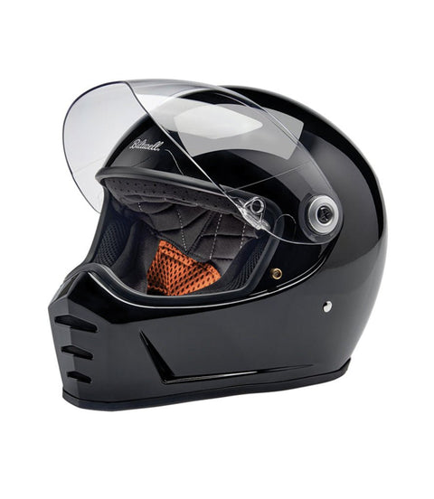 Casco Biltwell Lane Splitter Nero Lucido - cafetwin