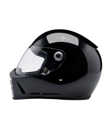 Casco Biltwell Lane Splitter Nero Lucido - cafetwin