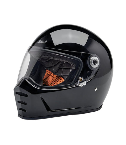 Casco Biltwell Lane Splitter Nero Lucido - cafetwin