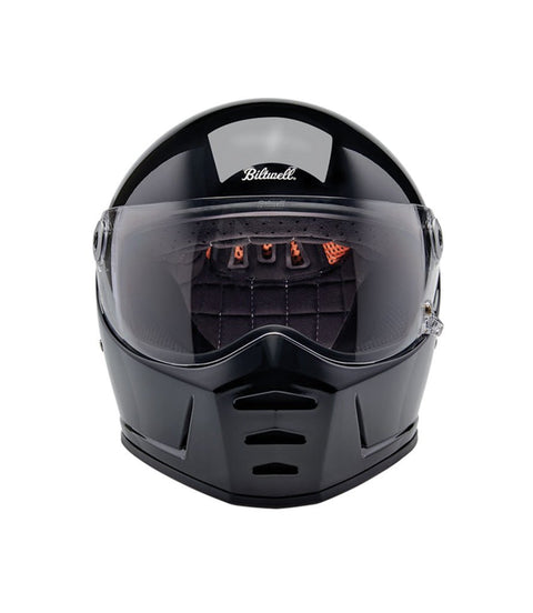 Casco Biltwell Lane Splitter Nero Lucido - cafetwin