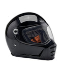 Casco Biltwell Lane Splitter Nero Lucido - cafetwin