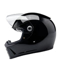 Casco Biltwell Lane Splitter Nero Lucido - cafetwin