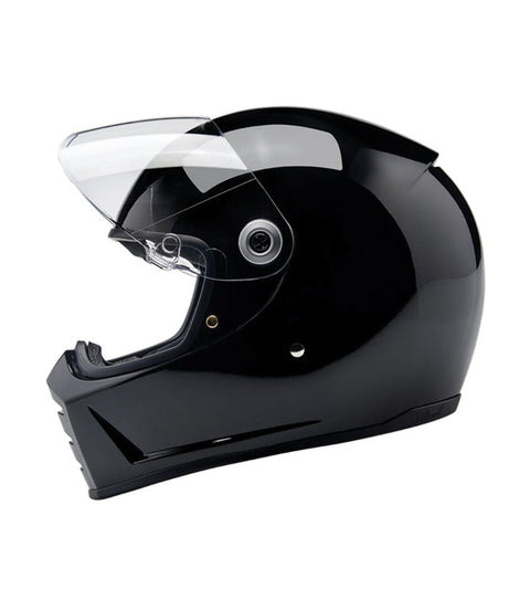 Casco Biltwell Lane Splitter Nero Lucido - cafetwin