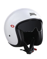 Casco Demi Jett Royal Enfield Aviator Bianco - cafetwin