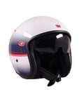 Casco Demi Jett Royal Enfield Aviator Blue - cafetwin