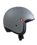 Casco Demi Jett Royal Enfield Aviator Grigio - cafetwin