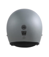 Casque Demi Jett Royal Enfield Aviator Gris - cafetwin