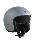 Casco Demi Jett Royal Enfield Aviator Grigio - cafetwin