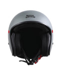 Casco Demi Jett Royal Enfield Aviator Grigio - cafetwin