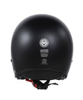 Casco Demi Jett Royal Enfield Aviator Nero - cafetwin