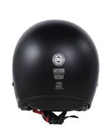 Casco Demi Jett Royal Enfield Aviator Nero - cafetwin