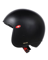 Casco Demi Jett Royal Enfield Aviator Nero - cafetwin