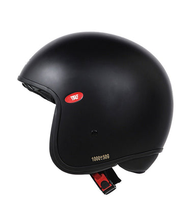 Casque Demi Jett Royal Enfield Aviator Noir - cafetwin