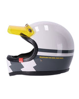 Vintage Full-Face Enduro Helmet Peruna 2.0 Fog Line - cafetwin