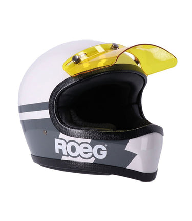 Full-Face Helmet Enduro Vintage Peruna 2.0 Fog Line - cafetwin