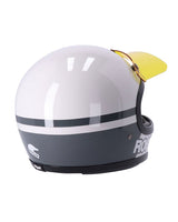 Vintage Full-Face Enduro Helmet Peruna 2.0 Fog Line - cafetwin
