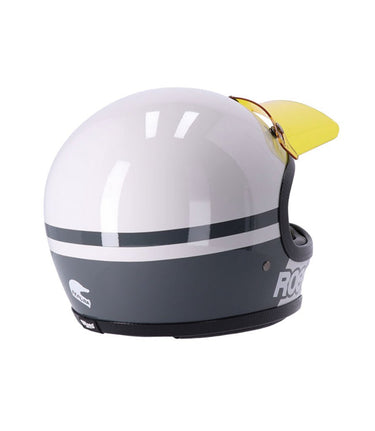 Full-Face Helmet Enduro Vintage Peruna 2.0 Fog Line - cafetwin