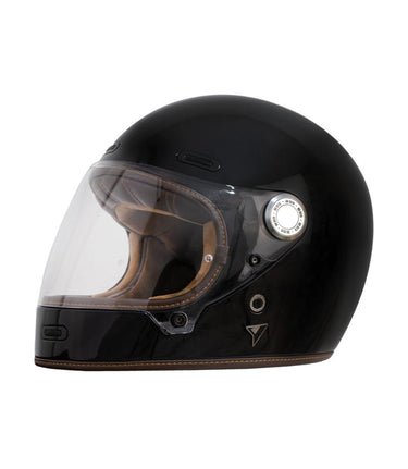 Casco Integrale Roadster III Nero Lucido - By City - cafetwin