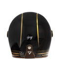 Casco Integrale Roadster III Oro e Nero - By City - cafetwin