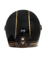 Roadster III Full Face Helmet Gold and Black - By City - cafetwin