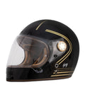 Casco Integrale Roadster III Oro e Nero - By City - cafetwin