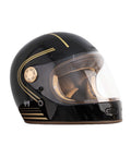 Casco Integrale Roadster III Oro e Nero - By City - cafetwin