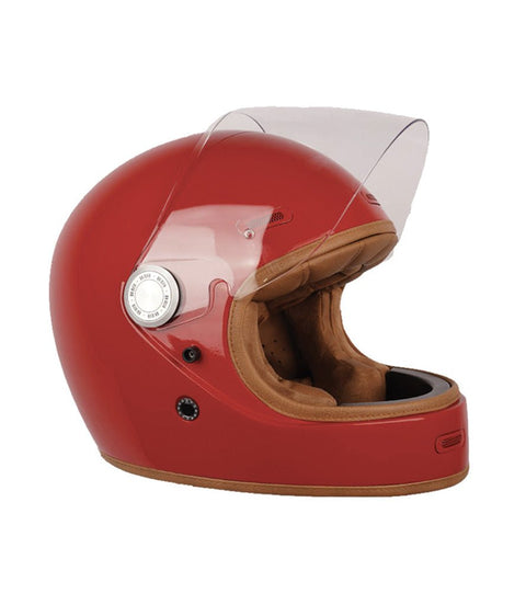 Casco Integrale Roadster III Rosso - By City - cafetwin