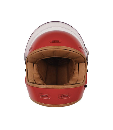 Casco Integrale Roadster III Rosso - By City - cafetwin