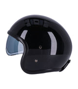 Casco Jet con Occhiali Roeg Sundown Vintage Nero - cafetwin