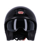 Casco Jet con Occhiali Roeg Sundown Vintage Nero - cafetwin
