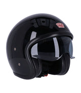 Casco Jet con Occhiali Roeg Sundown Vintage Nero - cafetwin