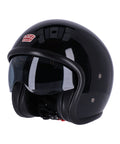 Casco Jet con Occhiali Roeg Sundown Vintage Nero - cafetwin