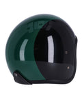 Casco Jet con Occhiali Roeg Sundown Vintage Nero Verde - cafetwin