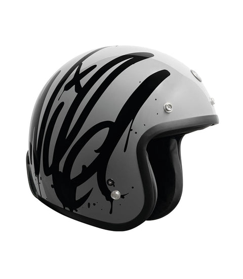 Casco Jet T - 50 Torc Wild One Grigio - cafetwin