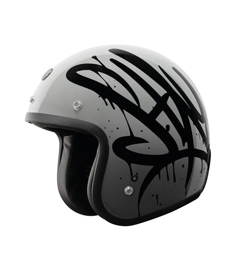 Casco Jet T - 50 Torc Wild One Grigio - cafetwin