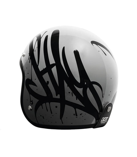 Casco Jet T - 50 Torc Wild One Grigio - cafetwin