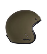Vintage Army Roeg Jet Helmet - cafetwin