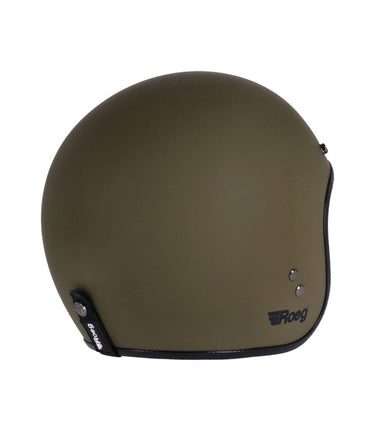 Helmet Jet Vintage Army Roeg - cafetwin