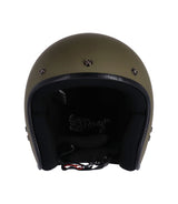 Vintage Army Roeg Jet Helmet - cafetwin